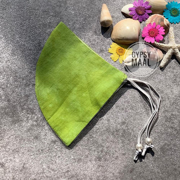Green Tie Dye Mask